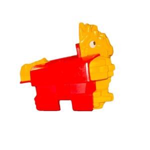 Vintage 1990 McDonalds Toy French Fry Changeables Transformer Fryceratops